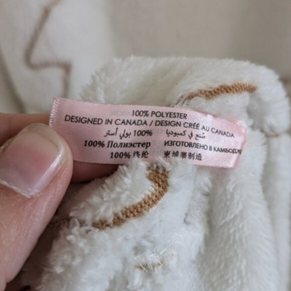 La Vie En Rose Cream Fleece Top - Women's small - Picture 4 of 4